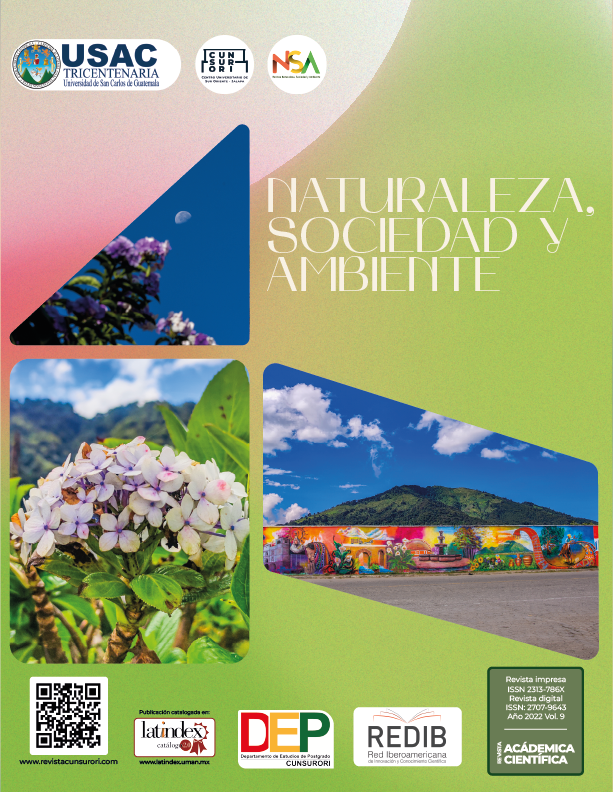 					Ver Vol. 9 Núm. 1 (2022): Revista Naturaleza, Sociedad y Ambiente
				